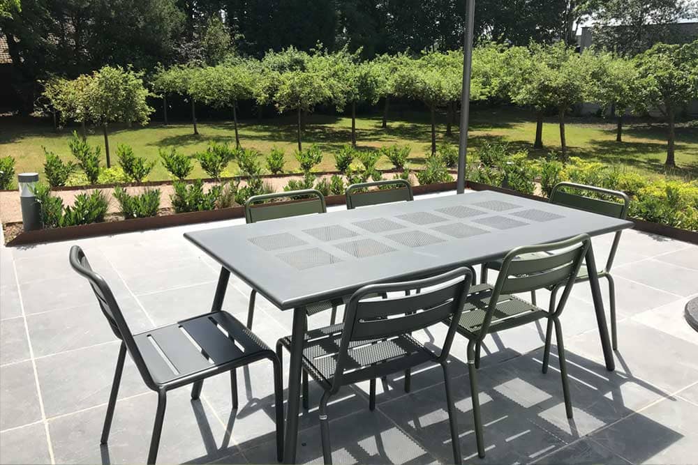 Installation terrasse dalles